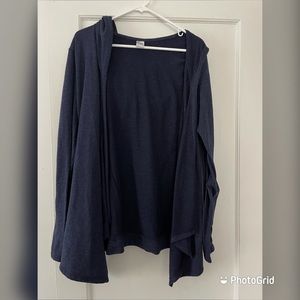 Blue old navy active wear sweater.
